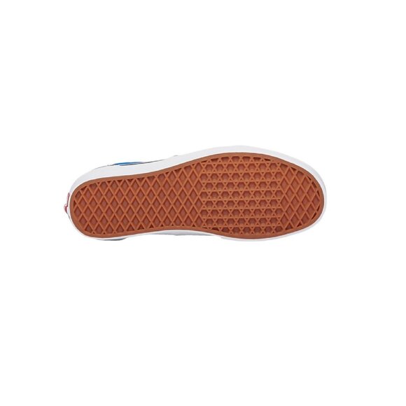 Vans Classic Slip On Blue Check/Yellow/Red Men 6.5/Women 8 - Picture 2 of 2